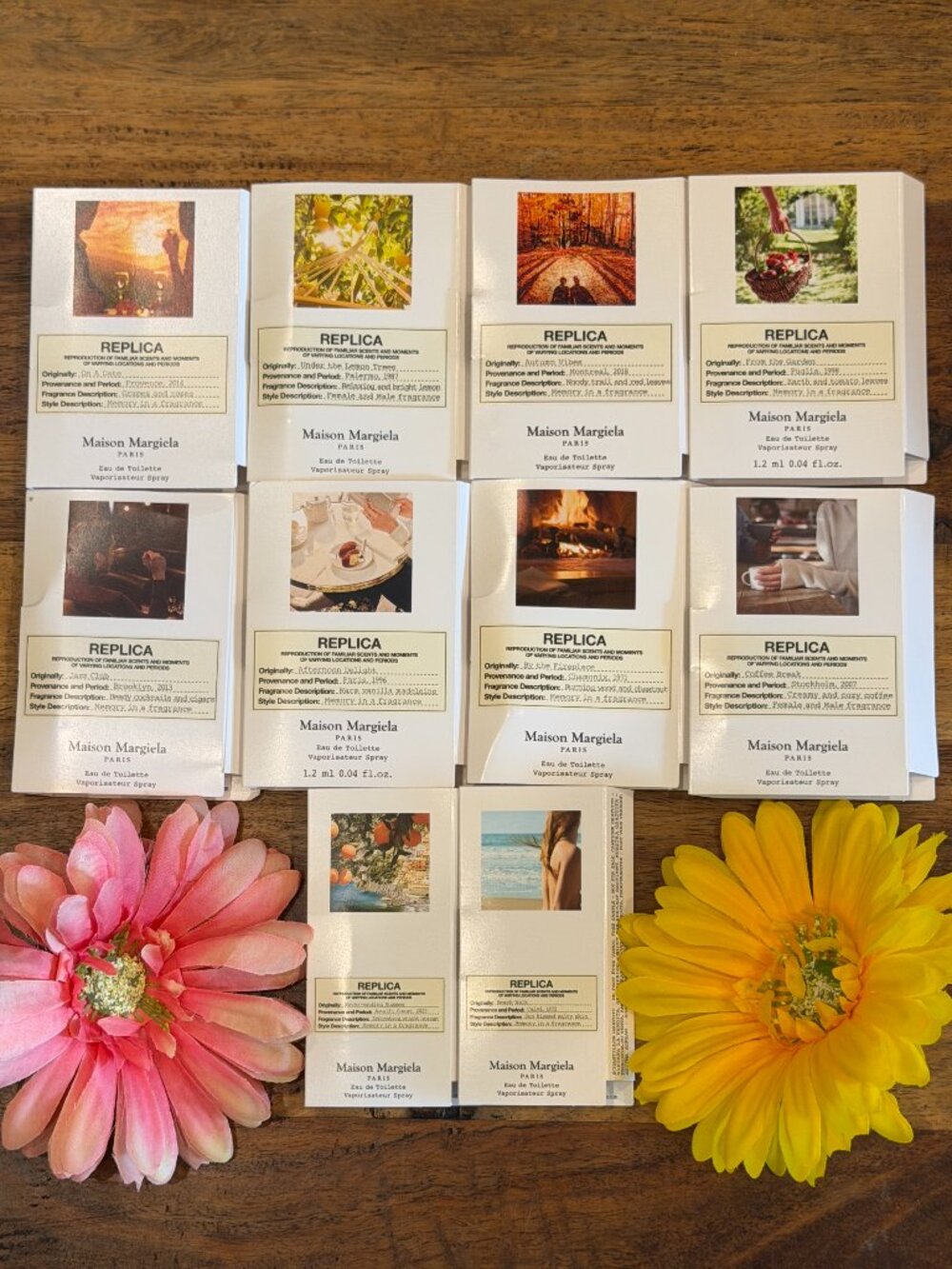 New! Maison Margiela Replica Designer Sample Spray Card Bundle 1.2 ml Each - Picture 12 of 14